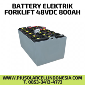 BATTERY ELEKTRIK FORKLIFT 48VDC 800AH