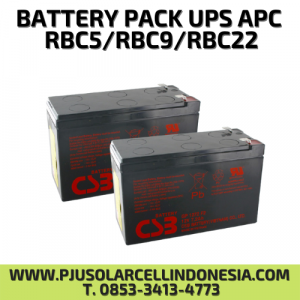 BATTERY PACK UPS APC RBC5-RBC9-RBC22