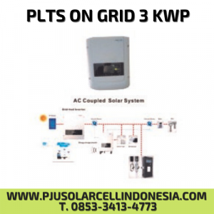 PLTS ON GRID 3KWP