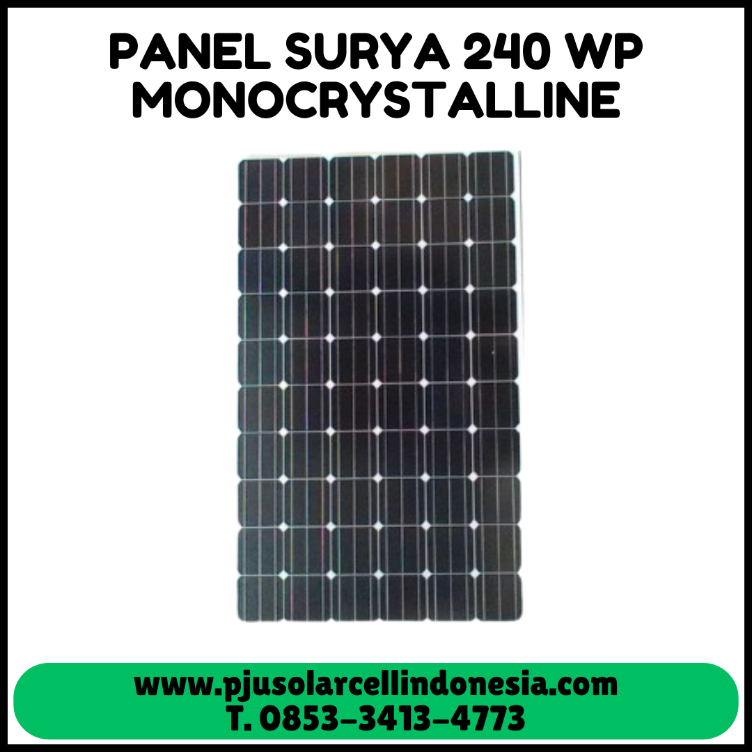 PJU Solar Cell Indonesia - PJU Solar Cell Tenaga Surya