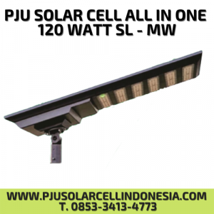 PJU SOLAR CELL ALL IN ONE 120WATT SERIES SL-MW