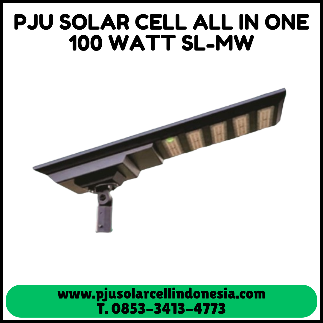 PJU SOLAR CELL ALL IN ONE 100 WATT