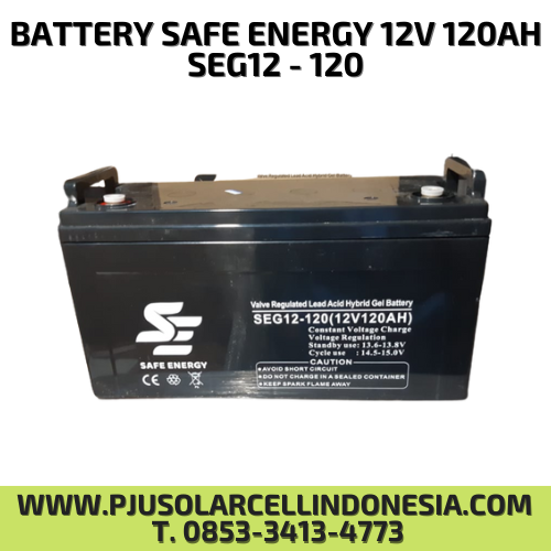 BATTERY SAFE ENERGY 12V 120AH SEG12-120