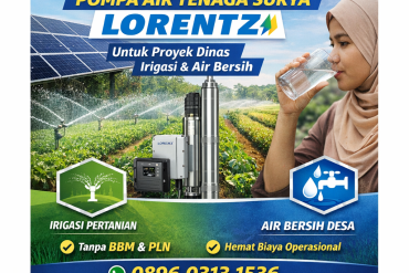 Distributor Pompa Lorentz Resmi untuk Proyek Dinas di Ambon & Maluku